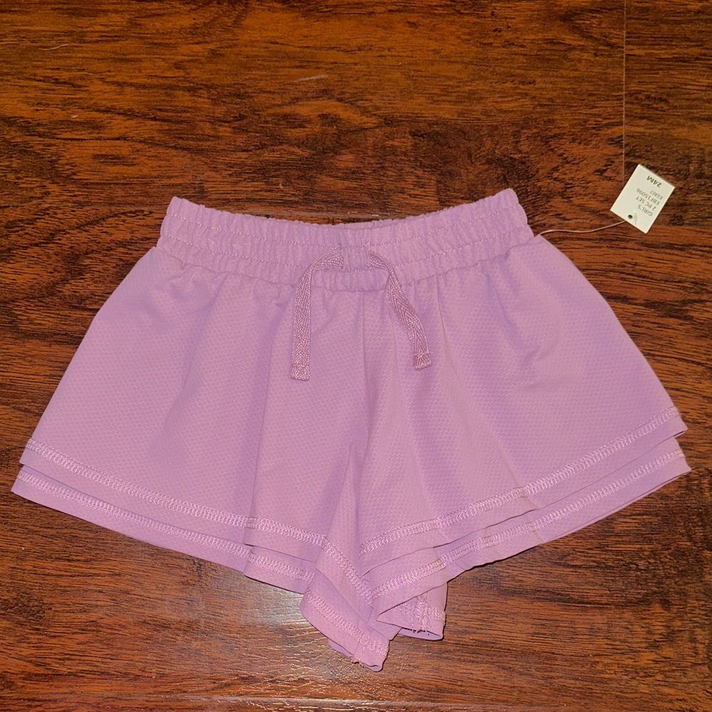 NWT Eddie Bauer Lavender Shorts (24 Months)